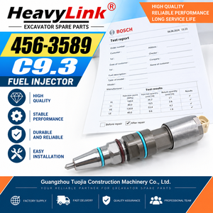 Injecteur de carburant 456-3589 C9.3, pièce de rechange pour excavatrice, buse de remplacement pour engins de construction - Product Image 3