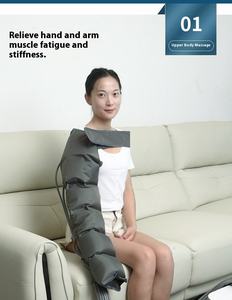 Masajeador eléctrico de pies y piernas para aliviar el dolor y mejorar la circulación sanguínea Masajeador de aire para pies y piernas Botas de recuperación de presión - Product Image 6