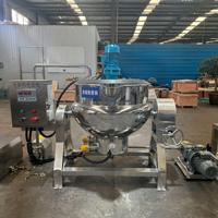 Volledig automatische industriële fruitjammachine met motor, 304 roestvrij staal, gepersonaliseerde capaciteit productielijn