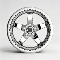 Jantes forgées RT-S S71 Beadlock polies/noires concaves profondes 15x10 17x10 5x112 5x120 pour course tout-terrain, compatibles BMW M3 M4 M5 G80 Ford