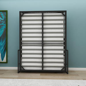 Herrajes <span class=keywords><strong>para</strong></span> <span class=keywords><strong>Cama</strong></span> Plegable Vertical de Pared, Diseño Nuevo, Individual, Matrimonial, Queen Size, con Panel de Puerta y Patas en U - Product Image 3