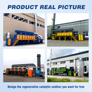 Nuevo Sistema de Purificación de Aire <span class=keywords><strong>RCO</strong></span>+ Adsorción de Carbón Activado Desorción Combustión Catalítica para Tratamiento de COV Plantas de Fabricación - Product Image 4