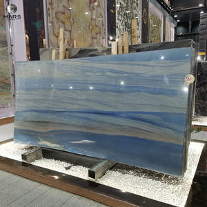 Sobre las ventas Azul Imperial Slabs Gran tragaluz pulido <span class=keywords><strong>Losa</strong></span> de cuarcita Blue Sky - Product Image 5
