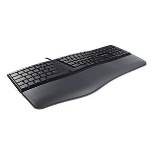 Teclado Ergonómico OEM ODM KC 4500, Conexión por Cable, Interfaz USB, 109 Teclas, Inglés (EE. UU.), Distribución QWERTY, para Computadora, Windows, Negro R - Product Image 4