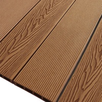 Planches de terrasse en composite bois-plastique (WPC) ignifuges, imperméables et adaptées aux pieds nus, pour piscine et terrasse