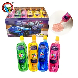 New arrival car shaped fruit flavor jelly pudding candy factory