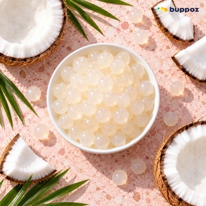 Boba éclatante de noix de coco en pot de 3,2 kg, prête à consommer pour les salons de thé et les magasins de bubble tea, OEM, marque privée - Product Image 4