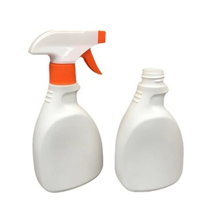 새로운 도착 350ml PE 플라스틱 크림 클리너 스프레이 병 블랙 머신 헤드 및 펌프 씰링 CIF 살균 물병 - Product Image 3