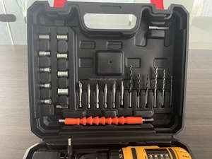 ชุดเครื่องมือสว่าน<span class=keywords><strong>ไร้</strong></span><span class=keywords><strong>สาย</strong></span> <span class=keywords><strong>Flex</strong></span> 24v เครื่องเจาะ <span class=keywords><strong>สว่าน</strong></span>กระแทก เครื่องมือไฟฟ้า Dca - Product Image 4