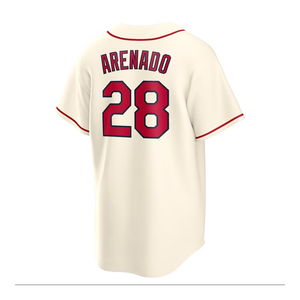 Vente en gros de shorts de baseball américains brodés respirants pour hommes de la meilleure qualité n ° 4 MOLINA n ° 28 ARENADO - Product Image 4