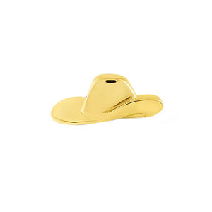 Bijoux fins Lotus personnalisés en or massif 14k 18k, motifs Botte de cowgirl, Chapeau, Trèfle, Nœud, Fleur-de-lis, Gemmes, Boulon, Dents, Bijoux dentaires - Product Image 3