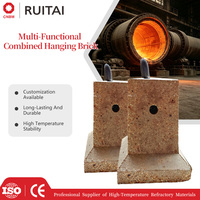 Brique réfractaire combinée multifonctionnelle Ruitai Dense, résistante aux hautes températures, prix avantageux