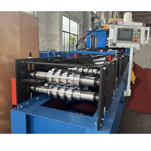 Tự động 0.3-0.6 mét Độ dày nhôm decoiler mặt tiền Panel tường máy làm trang trí kim loại siding cuộn tạo thành máy - Product Image 3