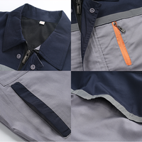 Tenue de Travail Personnalisée Brodé(e) – Ensemble Respirant et Résistant à l'Usure à Manches Courtes pour l'Été (Chantier & Réparation Automobile)