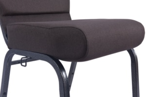 Factory High Quality Modern Design <strong>Stackable</strong> Metal Church <strong>Chair</strong> in Blue for Church Halls Gyms Schools Hotels <strong>Dining</strong> Hospitals - Product Image 4