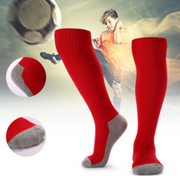 Bas quantité minimale de commande enfants Sport Football Football longue chaussette sur le genou Baseball Hockey enfant chaussette coton Spandex Sports de plein air chaussettes