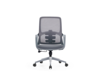Chaise de bureau ergonomique pour personnel, réglable en hauteur, confortable pour les longues sessions assises, chaise de direction pour salle de réunion et bureau