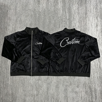 Veste de baseball d'hiver pour homme, personnalisée, imprimée par sublimation, uniforme d'équipe, 100% coton, style logo personnalisé