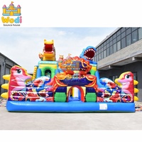 WODI - Tobogán Inflable de PVC de Grado Comercial de 0,55 mm, Castillo Inflable con Tobogán para Niños y Adultos, Disponible OEM