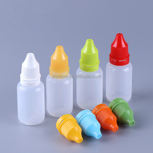 Bóp mềm 3 ml 3 ml 5ml 10ml 15ml 30ml pha chế dầu lỏng PE LDPE thuốc nhỏ giọt Chai nhỏ giọt với nắp bằng chứng giả mạo - Product Image 1