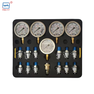 صندوق أدوات اختبار هيدروليكي للخدمة الشاقة مع مقياس ضغط وملحقات هيدروليكية - Product Image 2