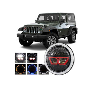 ECE <span class=keywords><strong>DOT</strong></span> Faros LED Redondos de 7 Pulgadas para Je-ep Wrang-ler JK LJ 36W Colores Personalizables - Product Image 1