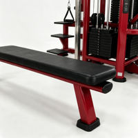Kpeakfit BL2004 – Équipement Commercial de Musculation Complet à Câbles Réglables en Acier pour Club de Fitness, Capacité 150 kg