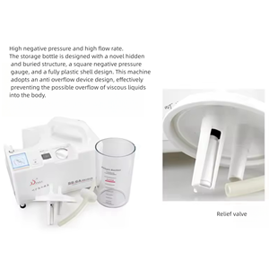 Vente chaude Nouvelle Arrivée Médicale ICU Portable Expectoration Dispositif D'aspiration - Product Image 6