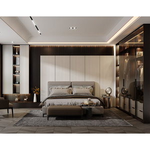 Armoire de rangement classique en bois, haute qualité, mobilier moderne pour chambre à coucher, armoire et <span class=keywords><strong>lit</strong></span> - Product Image 3
