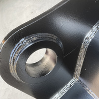 Support de tête de godet d'excavatrice Rainbow 01 pour excavatrices de 2,5 à 12 tonnes, ouverture de mâchoire maximale de 1500 mm, hauteur de 20 mm, origine Jiangsu