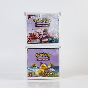 กล่องอะคริลิคใสแบบซ้อนได้ ป้องกันรังสียูวี สำหรับจัดแสดงสินค้า ขายส่ง - Product Image 4