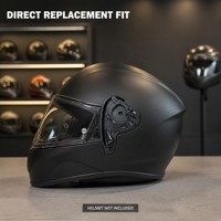 Plaque de base de remplacement pour mécanisme de visière de casque HJ-34P pour casque HJC C10 I30 avec vis
