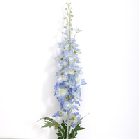 Décoration de fleurs artificielles de mariage Real Touch Blue Delphinium Bulk Flowers Artificial Wedding Table Decor