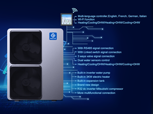 ปั๊มความร้อนนิวไลท์ นิว เอนเนอร์จี R290 ปี 2024 ขนาด 10KW 13KW 16KW 19KW ระบบทำความร้อนพลังงานแสงอาทิตย์ ปั๊มความร้อน R290 - Product Image 6