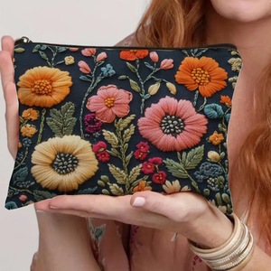 Bolsa de cosméticos Organizador de maquillaje Bolsa de herramientas Lindo regalo personalizado ecológico para mujeres - Product Image 2