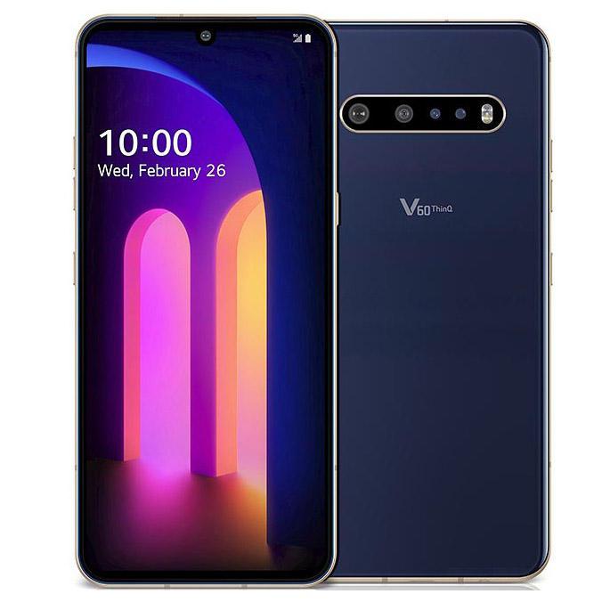 Оптовая продажа подержанных сотовых телефонов для LG V60 Thinq 128G Android смартфон оригинальные мобильные телефоны