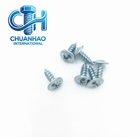 Zinc Plated Phillips Washer Head Self Tapping Screw Sharp Point Metal Fastener M4.2