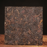 Thé Pu'er du Yunnan, thé vieilli, boîte cadeau de thé en briques carrées à neuf compartiments, île du chocolat