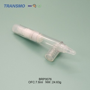 Bolígrafo cosmético de clic en oferta, bolígrafo vacío para esmalte de uñas de 6 ml, bolígrafo redondo vacío para blanqueamiento dental con cepillo de silicona - Product Image 6