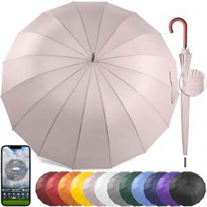 Wholesale Automatic Promotion Extra <b>Large</b> Factory <b>Large</b> Straight Umbrella Personalized Umbrella With Your Logo - Product Image 2