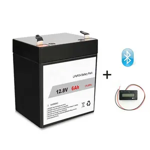 Buy Wholesale China Hot Seller Lifepo4 Battery Pack 12v 6ah 7ah