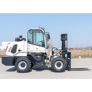 Nhà máy 4x4 tất cả các địa hình xe nâng syc100 10 tấn giá - Product Image 6