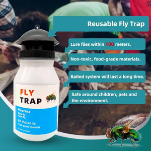 Trampa Automática para Moscas de la Fruta con Atrapa Insectos Eficaz para Interiores - Product Image 6