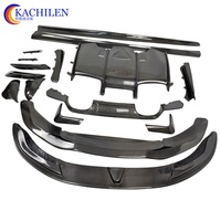Kit carrosserie en fibre de carbone style PSM F80 M3 F82 M4, lèvre avant, diffuseur arrière, jupes latérales, rétroviseurs pour BMW F80 F82