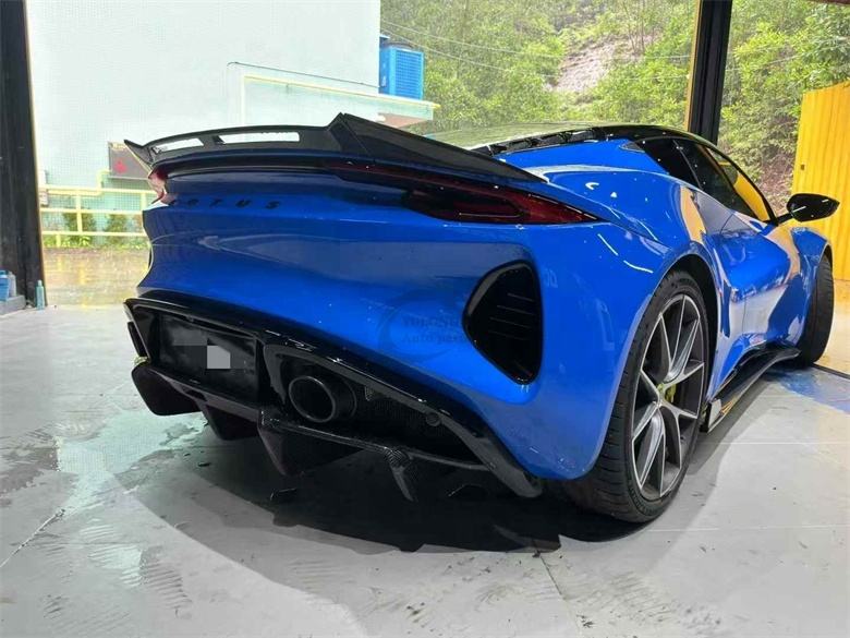 Emira Rear Spoiler For Lotus Emira Upgrade Mon Style Dry Carbon Fiber Rear Spoiler ...