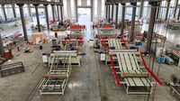 Lini Produksi Pengupasan Veneer Kayu dengan Gearbox Otomatis yang Dikendalikan PLC untuk Mesin Kayu Lapis