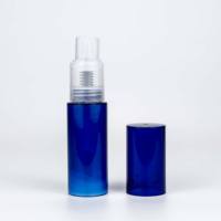 Flacon pulvérisateur cosmétique bleu PET 100 ml pour usine, flacon pulvérisateur à paillettes OEM, flacon pulvérisateur vide portable pour poudre sèche