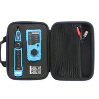 Custom Hard Shell EVA Tool Storage Case for Temperature Tester Instrument, Durable Carry Bag with Mesh Pocket for Accessories