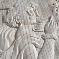 Décoration d'intérieur, artisanat en bois personnalisé, statues en relief, sculptures en bois sculptées à la main, sculptures en bois de collection, vente en gros d'usine