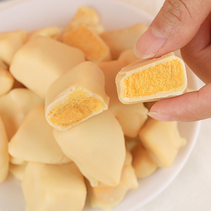 Qlgz 40g đóng băng khô măng cụt trái cây sô cô la tráng đóng băng khô xoài khô xoài - Product Image 2